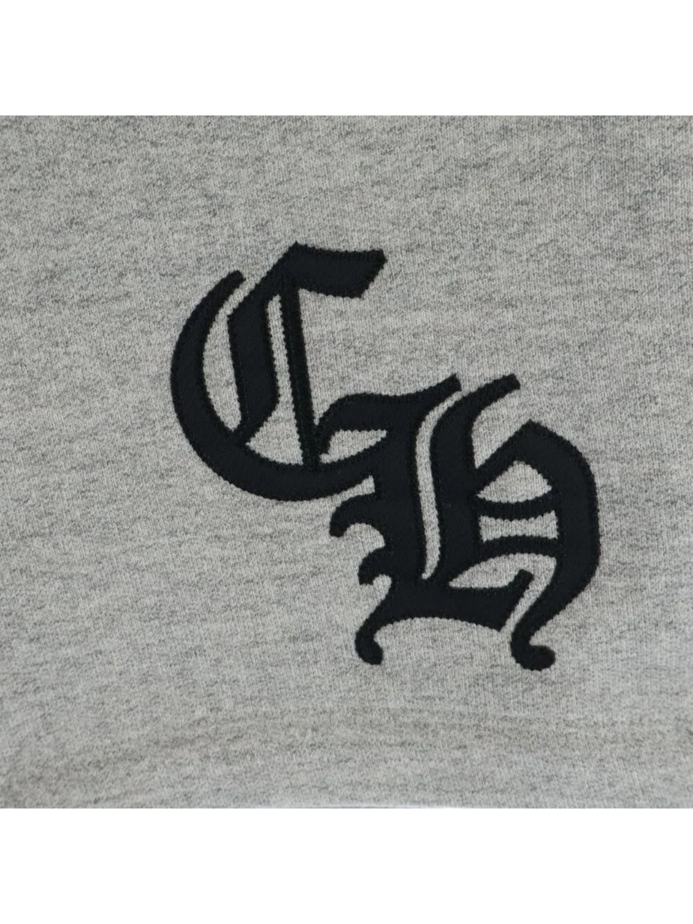 Chrome Hearts Not CH Applique Embroidery Sweatshirt Shorts Not CH Gray